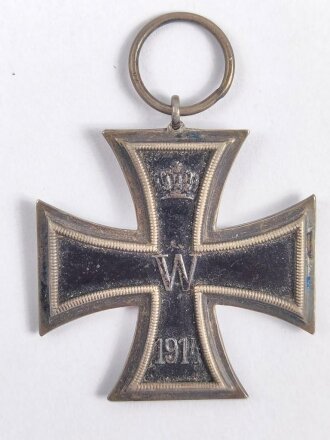 1. Weltkrieg, Eisernes Kreuz 2. Klasse 1914 mit Hersteller " KO " im Bandring, magnetisch