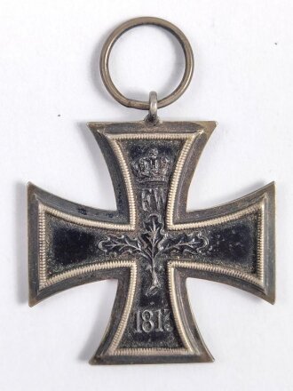 1. Weltkrieg, Eisernes Kreuz 2. Klasse 1914 mit Hersteller " KO " im Bandring, magnetisch