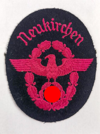 Feuerwehr III. Reich, Ärmelabzeichen der Feuerlöschpolizei von Neukirchen