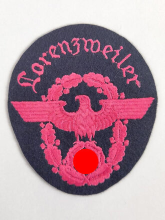 Feuerwehr III. Reich, Ärmelabzeichen der Feuerlöschpolizei von Lorenzweiler