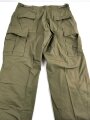 U.S. 1969 dated Trousers, Men´s Cotton WR Rip stop, Large short,  in unused condition