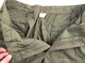 U.S. 1969 dated Trousers, Men´s Cotton WR Rip stop, Large short,  in unused condition