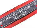 Armbinde "Deutscher Volkssturm Wehrmacht", sehr guter Zustand, unkonfektioniertes Stück