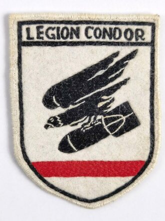Luftwaffe, "Legion Condor" als Ärmelaufnäher, neuzeitliche Fertigung.