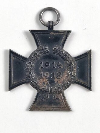 Ehrenkreuz für die Witwen und Eltern gefallener Kriegsteilnehmer (Hinterbliebene) mit Hersteller 2 R.V. Pforzheim