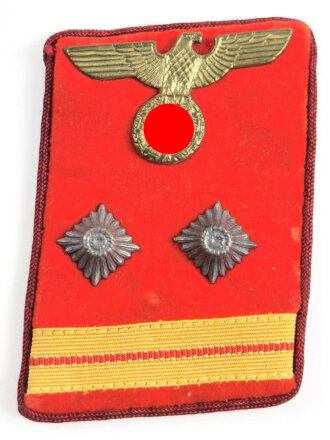 NSDAP einzelner Kragenspiegel für einen Hauptbereitschaftsleiter in der Gauleitung
