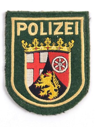Ärmelabzeichen " Polizei Rheinland- Pfalz "