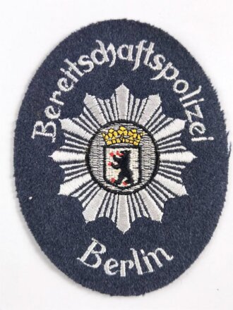 Ärmelabzeichen " Bereitschaftspolizei Berlin "
