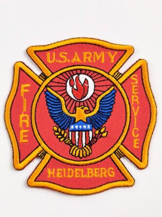 " U.S. Army Fire Service Heidelberg " Ärmelabzeichen