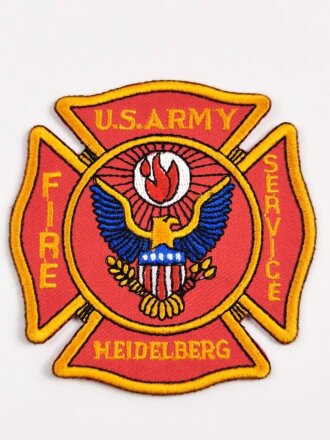 " U.S. Fire Service Heidelberg " Ärmelabzeichen