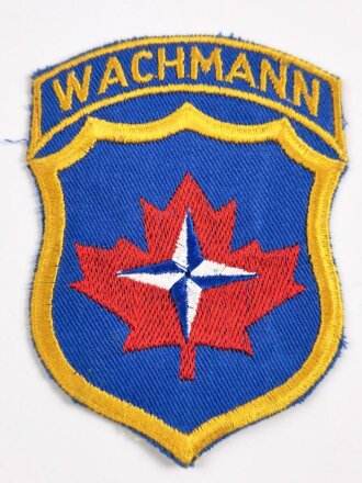 NATO, Ärmelabzeichen für deutsche Zivilangestellte " Wachmann " Nato Canada