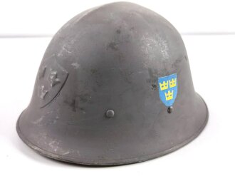 Schweden, Stahlhelm M21/26. Von der schwedischen Armee...