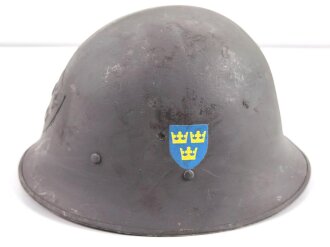 Schweden, Stahlhelm M21/26. Von der schwedischen Armee...