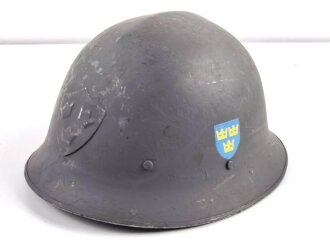 Schweden, Stahlhelm M21/26. Von der schwedischen Armee...