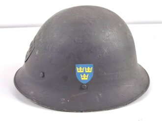 Schweden, Stahlhelm M21/26. Von der schwedischen Armee...