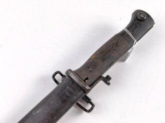 Norwegen, Seitengewehr Modell  84/98 der Wehrmacht...