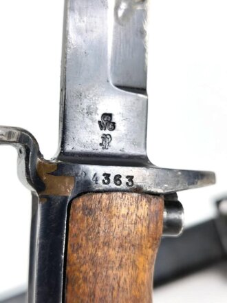 Norwegen,  Seitengewehr Modell 1894/43 - M4 SLK, so ab 1956 getragen