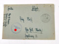 Kriegsmarine, 5 Feldpost Briefumschläge unter anderen " Kommando Unterseebootslehrabteilung"