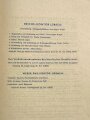 "Die Nordische Gesellschaft" Fünfseitige Informationsbroschüre mit Umschlag, etwas über DIN A4. Letzte Seite datiert 1937