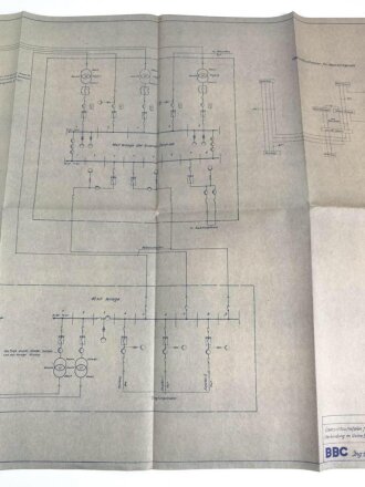 U-Boot und U-Boot Bunkerbau, umfangreicher Papiernachlass eines Ingenieur, der für BBC in Frankreich tätig war.