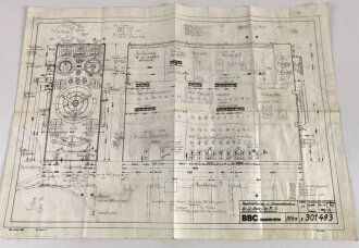 U-Boot und U-Boot Bunkerbau, umfangreicher Papiernachlass eines Ingenieur, der für BBC in Frankreich tätig war.