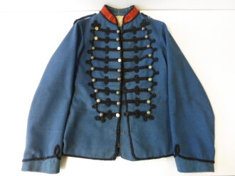 Frankreich, Uniformjacke eines Chasseurs a Cheval, Jaeger zu Pferde, circa 1880-1890, Kammerstück