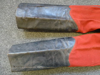 Frankreich, rote Uniformhose gestempelt 1881, Kammerstück ohne neuzeitliche Reparaturen