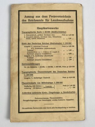 Reichskarte, Umgebung von Naumburg a.d.S.