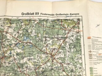 Karte des Deutschen Reiches, Großblatt 89,...
