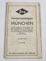 Verkehrsstadtplan München, Sommer 1938, Iro mit Alphabetisches Verzeichnis aller Straßen und Plätze