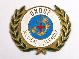 UNO, Metallabzeichen " HQ Medical Services Undof...