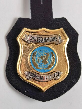UNO, Brustanhänger UN- Zivilpolizei