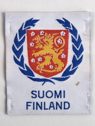 UNO Finnland, Ärmelabzeichen UN- Kontingent Finnland...