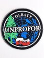 UNO Polen, Ärmelabzeichen ( aus Gummi ) " POLBATT UNPROFOR 6coy"  " Polnische 6. Kompanie