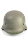 Bundesgrenzschutz Stahlhelm Modell 1940, leider unschlau überlackiert