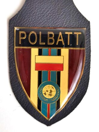 UNO, Brustanhänger " POLBATT" des Polnischen Kontingent