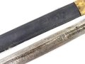 Frankreich, Faschinenmesser "Glaive Modell 1816" Hersteller Klingenthal 1831, Scheide nicht geschrumpft