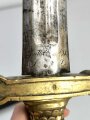 Frankreich, Faschinenmesser "Glaive Modell 1816" Hersteller Klingenthal 1831, Scheide nicht geschrumpft