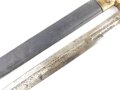 Frankreich, Faschinenmesser "Glaive Modell 1816" Hersteller Klingenthal 1831, Scheide nicht geschrumpft