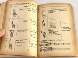 "Das Kommandobuch - Die Schützenkompanie" 1937, DIN A6, 215 Seiten