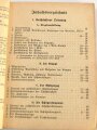 "Das Kommandobuch - Die Schützenkompanie" 1937, DIN A6, 215 Seiten