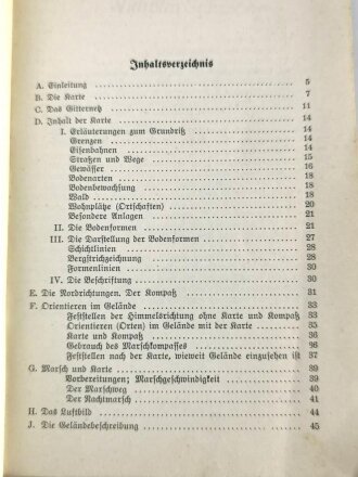 "Geländefibel" datiert 1934, DIN A5, 82...