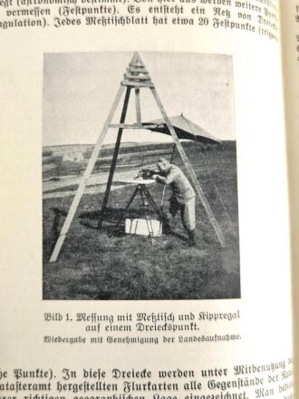 "Geländefibel" datiert 1934, DIN A5, 82 Seiten