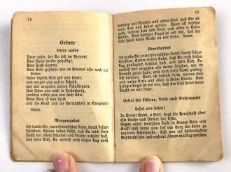 "Evangelisches Feldgesangbuch", 93 Seiten, kleinformat, gebraucht
