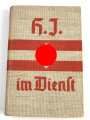 "HJ im Dienst" Ausbildungsvorschrift für die Ertüchtigung der Deutschen Jugend. 368 Seiten mit Widmung, datiert 1940