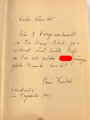 "HJ im Dienst" Ausbildungsvorschrift für die Ertüchtigung der Deutschen Jugend. 368 Seiten mit Widmung, datiert 1940