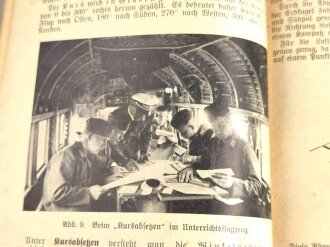 "Der Fliegerschütze - Ein Handbuch für den Dienstunterricht", datiert 1936, 63 Seiten, stark gebraucht