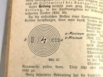 "Der Fliegerschütze - Ein Handbuch für den Dienstunterricht", datiert 1936, 63 Seiten, stark gebraucht