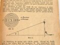 "Der Fliegerschütze - Ein Handbuch für den Dienstunterricht", datiert 1936, 63 Seiten, stark gebraucht