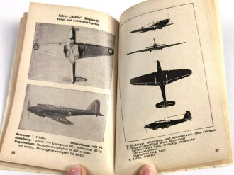 "Deutsche Italienische Englische Kriegsflugzeuge", 1940, 112 Seiten, kleinformat, gebraucht